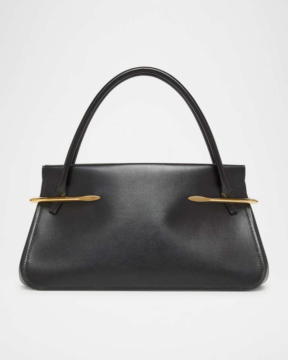 Pinch Medium Shoulder Bag in Smooth Leather
